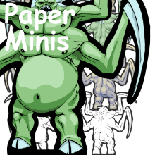 Printable Paper Miniatures